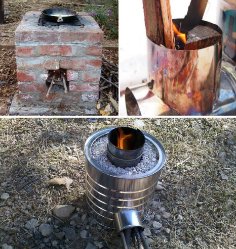 Off Grid Rocket Stove