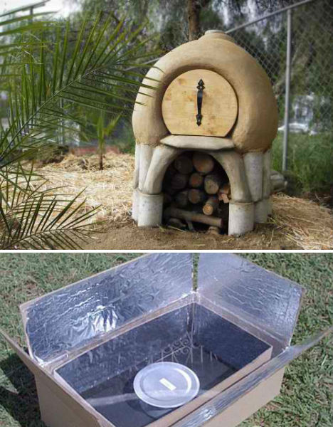 Off Grid Solar and Cob Ovens