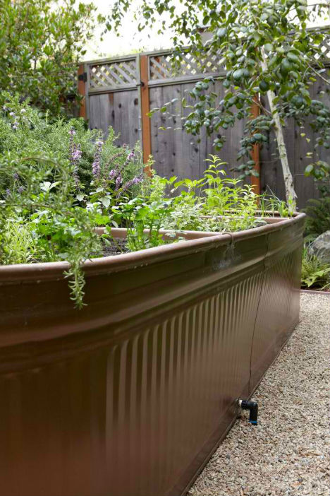 Raised Garden Beds Trough