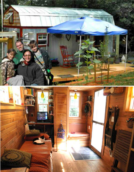 Cheap Eco Homes Salvaged Tiny House