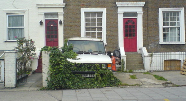 Really Green Vehicles: 7 Amazing Parked Zombie Cars