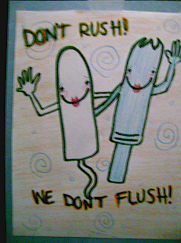 Beach Whistles: Foolishly Flushed Tampon Applicators