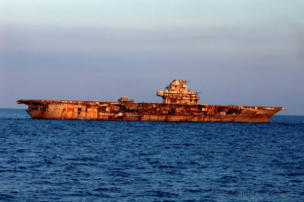 In Sink: The World’s 7 Most Amazing Artificial Reefs