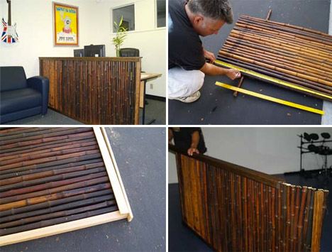 DIY Bamboo Privacy Screen