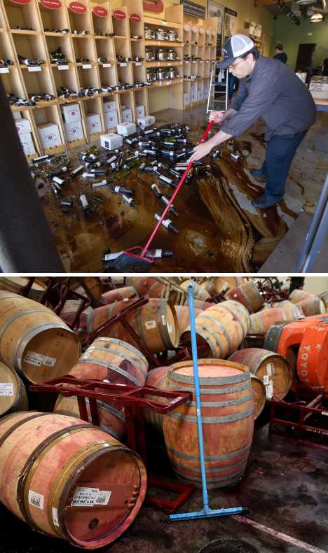 Shaken & Stirred: When Earthquakes Wrack Wineries