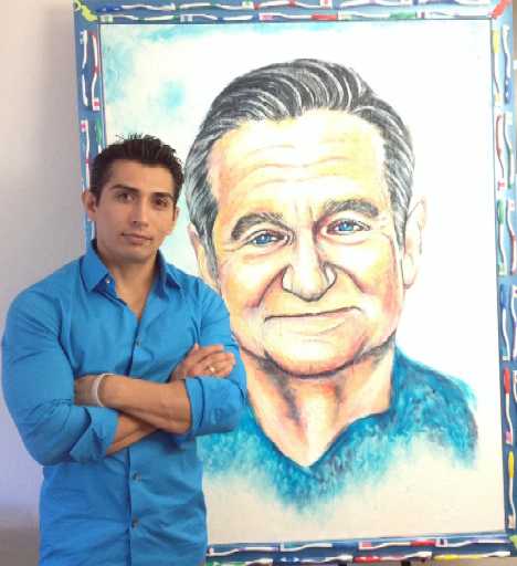 Brush Well: The Toothpaste Paintings Of Cristiam Ramos
