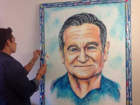 Brush Well: The Toothpaste Paintings Of Cristiam Ramos