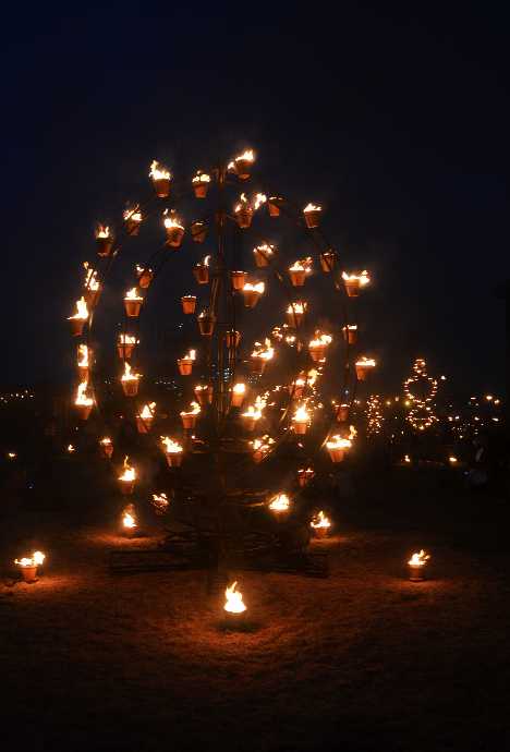 Fire Garden: Carabosse Warms Battersea Power Station