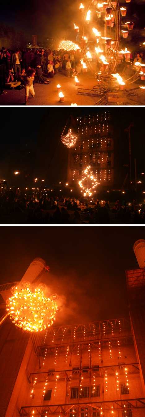 Fire Garden: Carabosse Warms Battersea Power Station