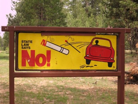 Butt Out: A Dozen International No Smoking Signs