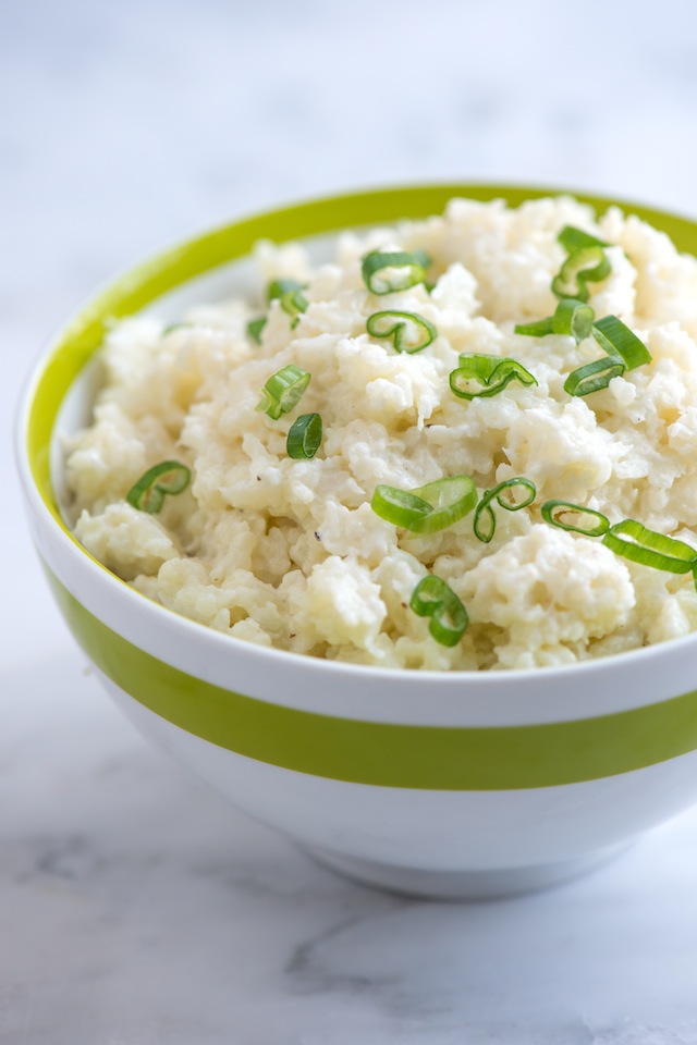 healthy swaps mashed cauliflower