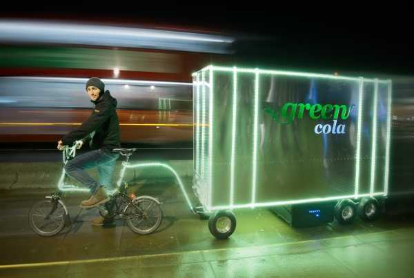 Product Pedaling: Green Cola’s Cool Bike Trailer