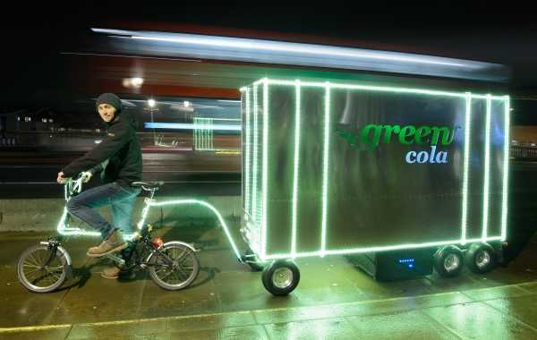 Product Pedaling: Green Cola’s Cool Bike Trailer