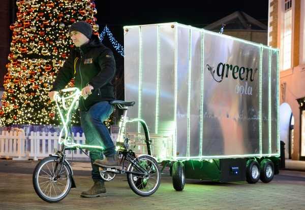 Product Pedaling: Green Cola’s Cool Bike Trailer