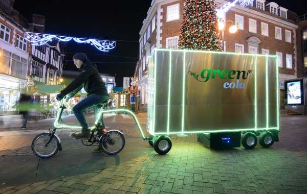 Product Pedaling: Green Cola’s Cool Bike Trailer