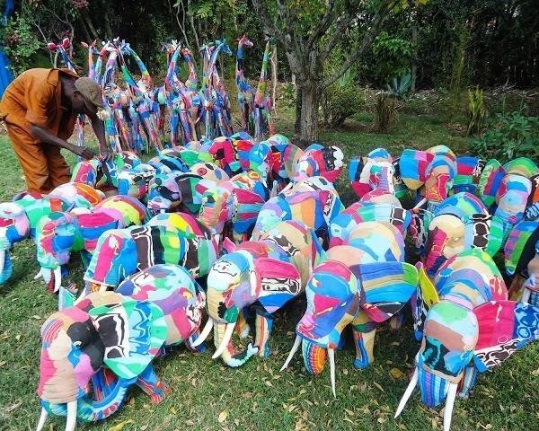 Sole Purpose: Recycling Washed Up Flip-Flops Into Art