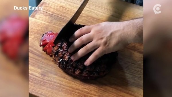 Rare Fare: Smoked Watermelon ‘Ham’ Is Bloody Good