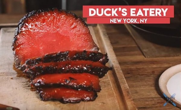 Rare Fare: Smoked Watermelon ‘Ham’ Is Bloody Good