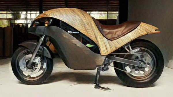 Wood Chopper: Banatti’s Bamboo-Bodied Motorcycle