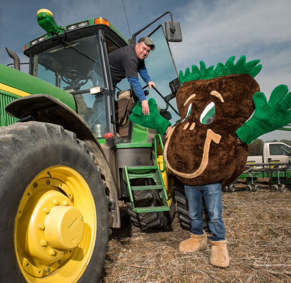 Dig This Guy: Sammy Soil Is One Well-Grounded Mascot