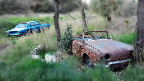 Power Plants: 10 More Overgrown Abandoned Vehicles