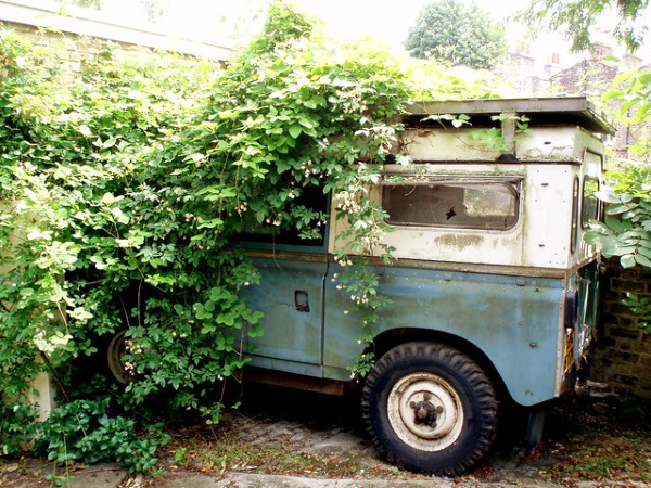 Power Plants: 10 More Overgrown Abandoned Vehicles