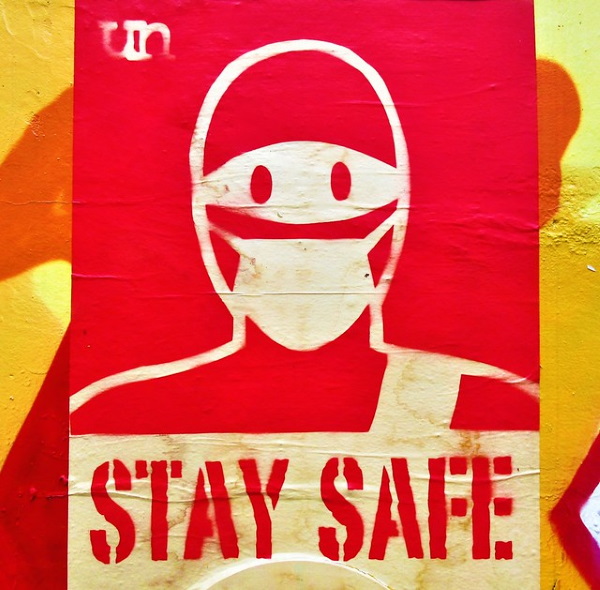 Critical Mask: COVID-19 Graffiti Goes Viral