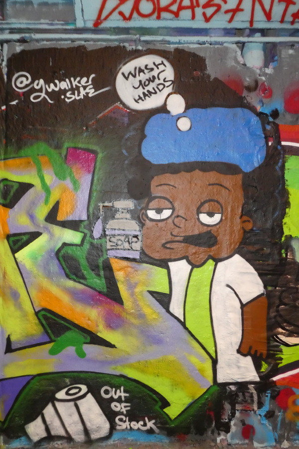 Critical Mask: COVID-19 Graffiti Goes Viral