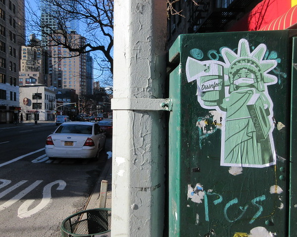 Critical Mask: COVID-19 Graffiti Goes Viral