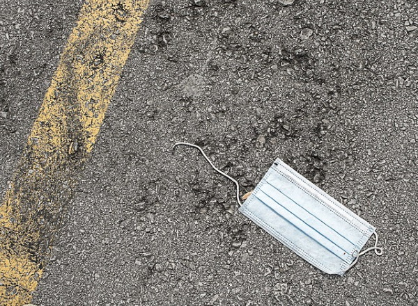 Lost Gasp: An Environmental Plague Of Trashed Face Masks