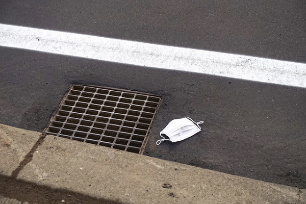 Lost Gasp: An Environmental Plague Of Trashed Face Masks