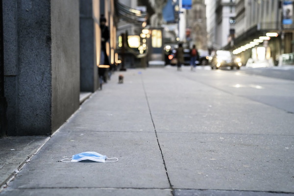Lost Gasp: An Environmental Plague Of Trashed Face Masks
