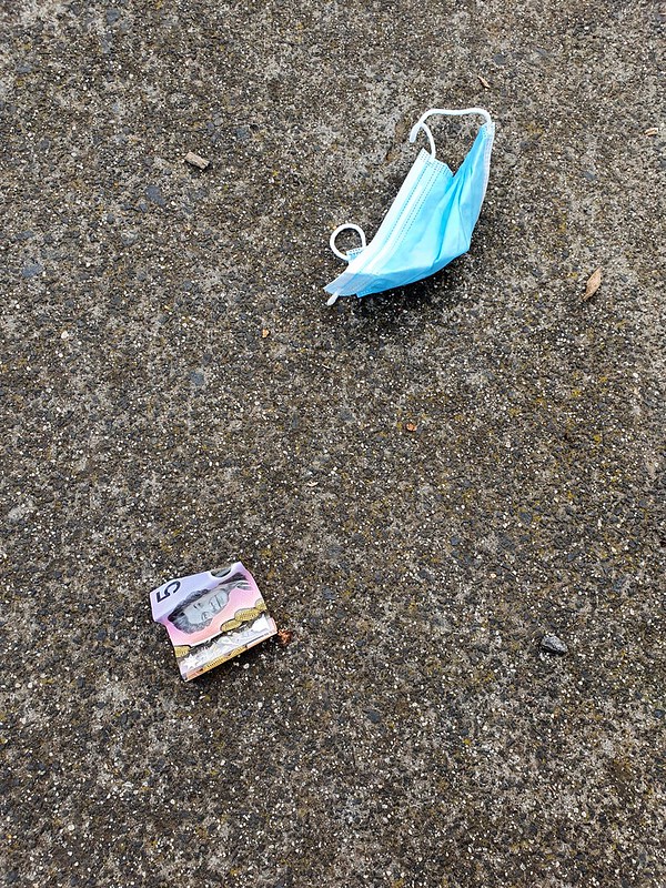 Lost Gasp: An Environmental Plague Of Trashed Face Masks