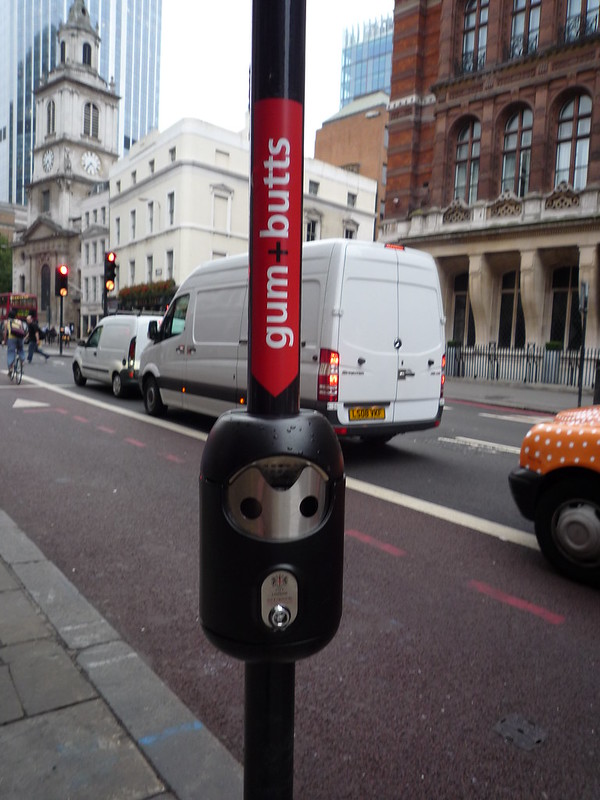 Has Bin: 10 Unfiltered Cigarette Butt Bins & Signs