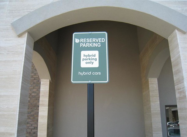 Locked Anoded: 7 Hybrid Vehicle Parking Signs