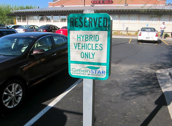 Locked Anoded: 7 Hybrid Vehicle Parking Signs
