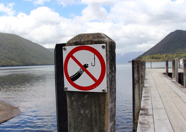 Off The Hook: 10 Reel Cool ‘No Fishing’ Signs