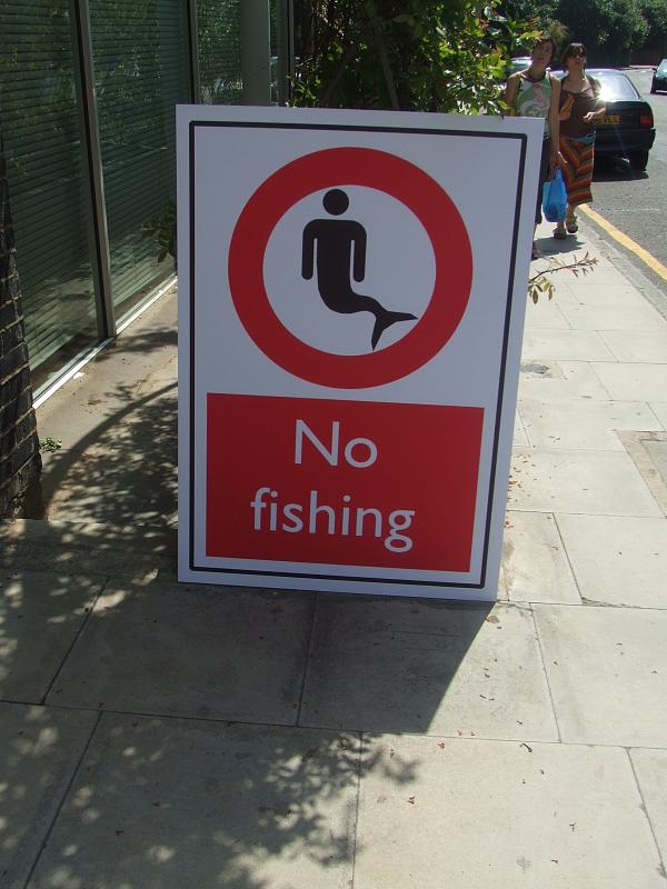 Off The Hook: 10 Reel Cool ‘No Fishing’ Signs