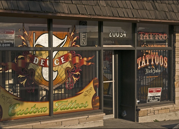 Ink Credible: 10 Abandoned Tattoo Parlors