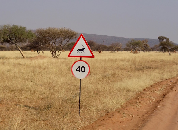 Sandy Drivers: Nine Nifty Namibian Road Signs